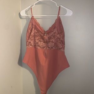 Body suit/light pink/XL